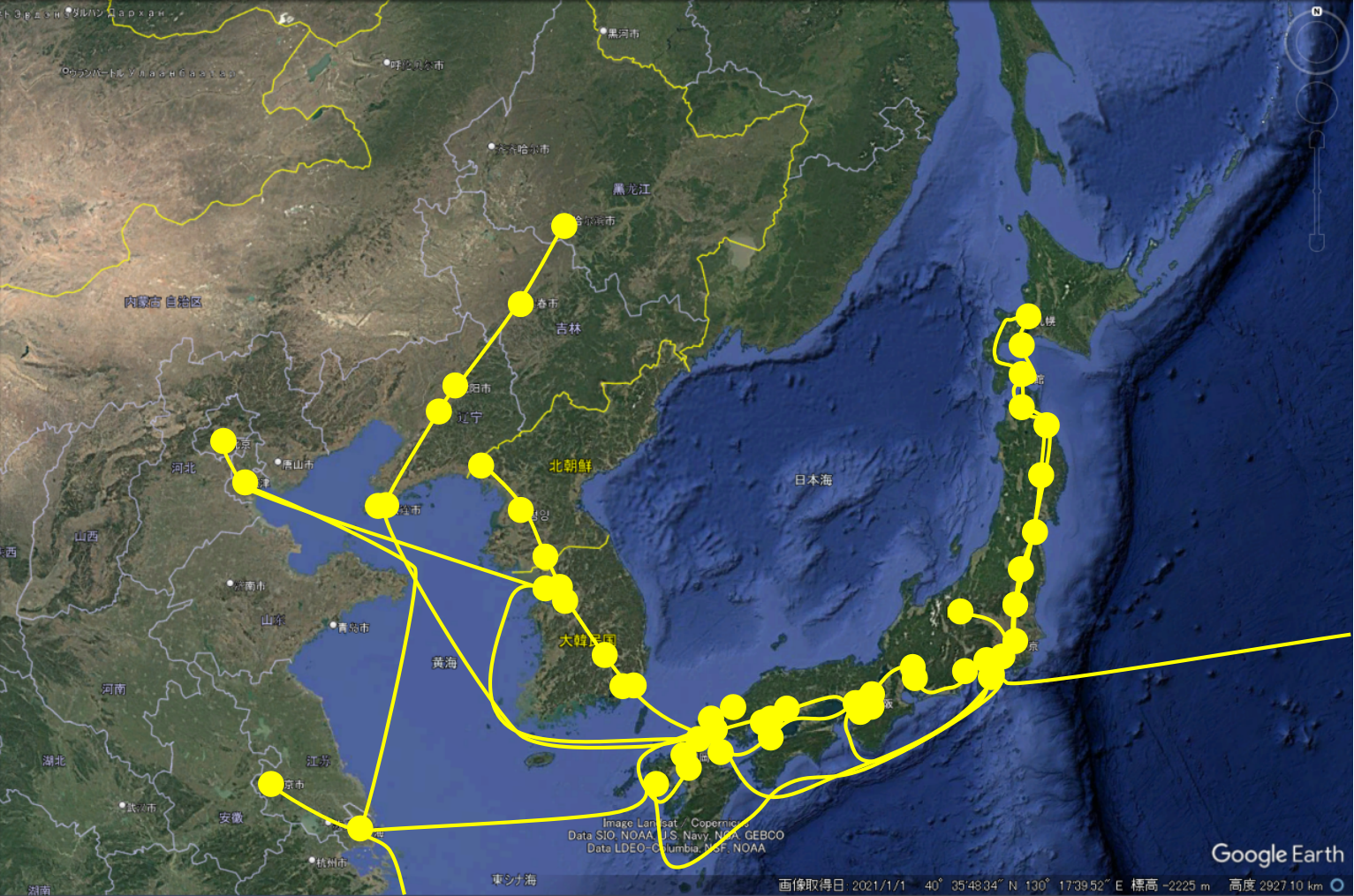 伊藤博文の足跡